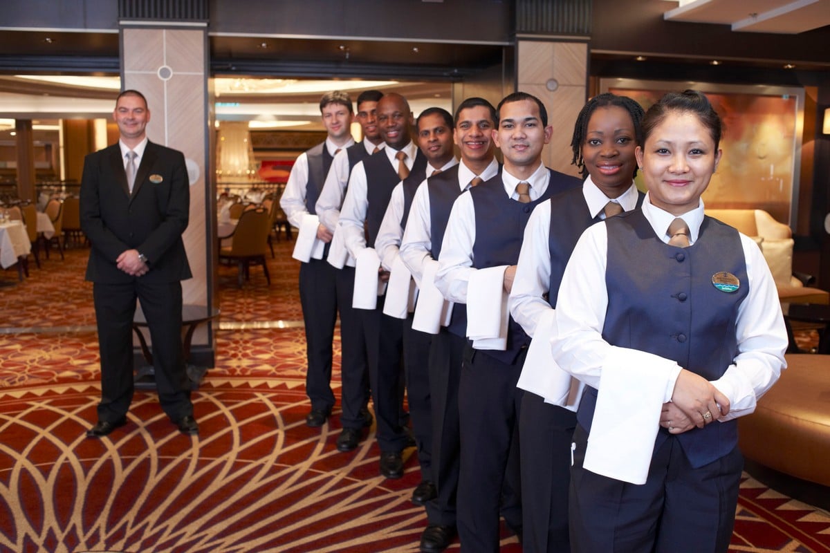 Hotel waiter