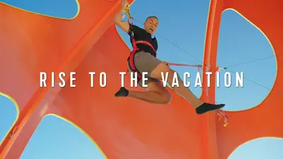 Rise to the Vacation television ad