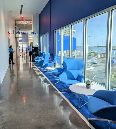 Galveston terminal suites entry way