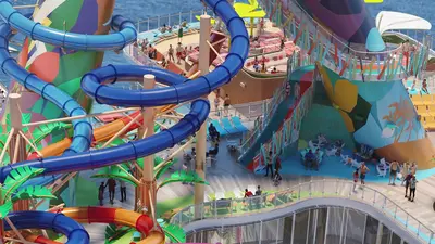 Icon of the Seas water park