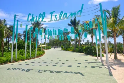 Entrance to Chill Island
