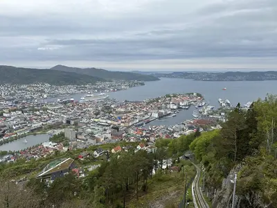 Aerial view of Anthem in Bergen