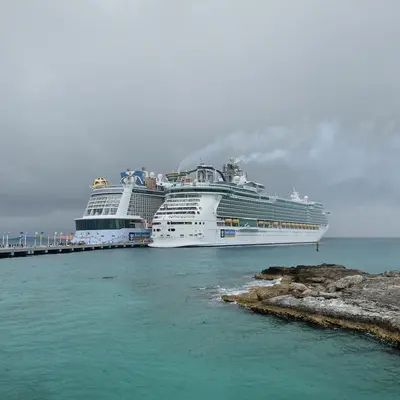 odyssey of the seas in cococay