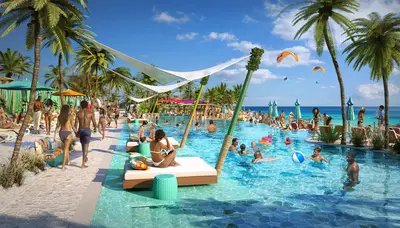 Nassau Beach club render