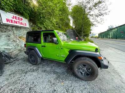 jeep rental in Juneau Alaska