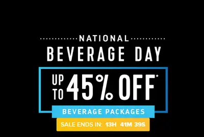 National Beverage Day sale