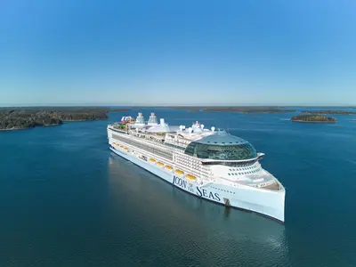 Icon of the Seas delivery