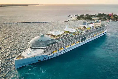 Icon of the Seas in CocoCay