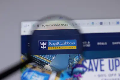 Royal Caribbean's website