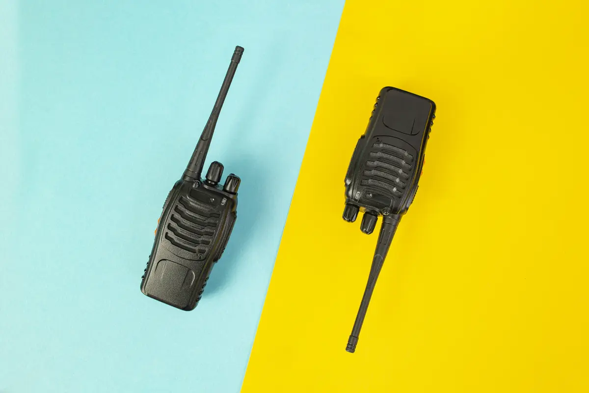 plastic walkie talkies