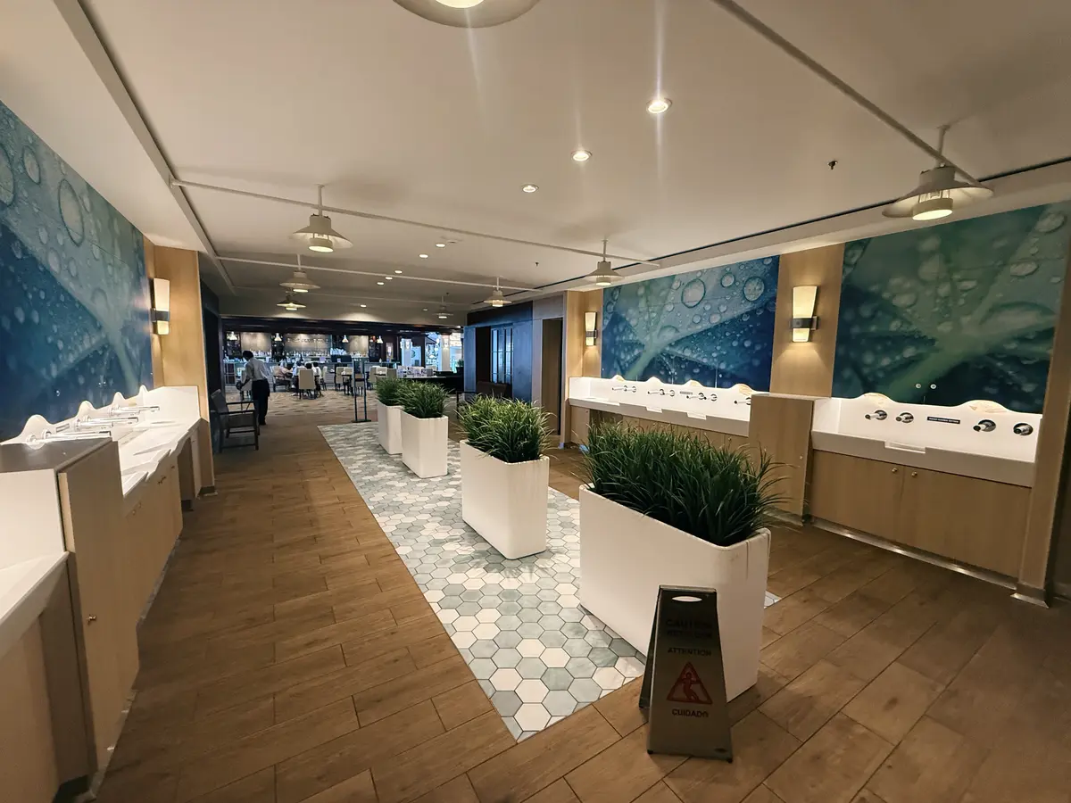 Handwashing Station, Windjammer on Liberty Handwashing Station, Windjammer on Liberty