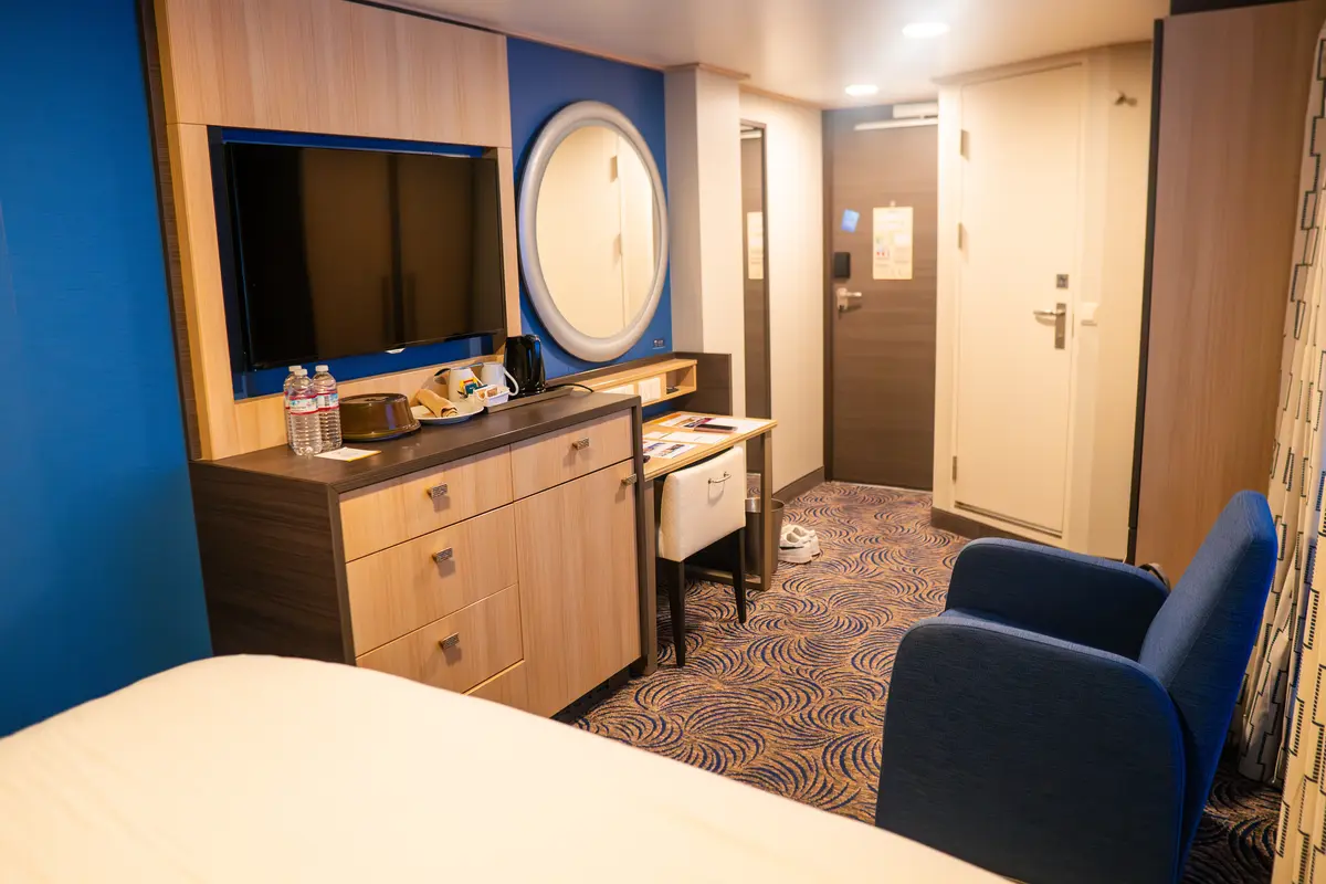 Interior cabin on Anthem of the Seas