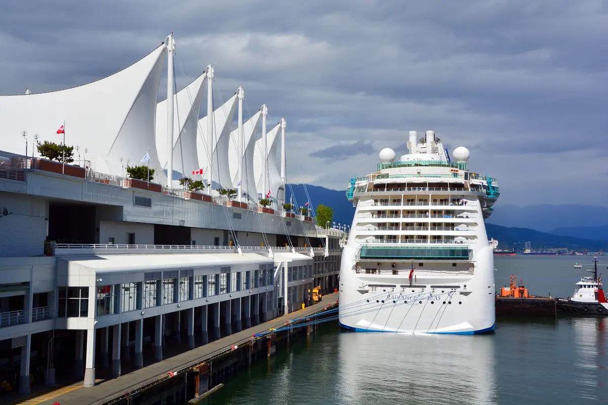Radiance of the Seas in Vancouver