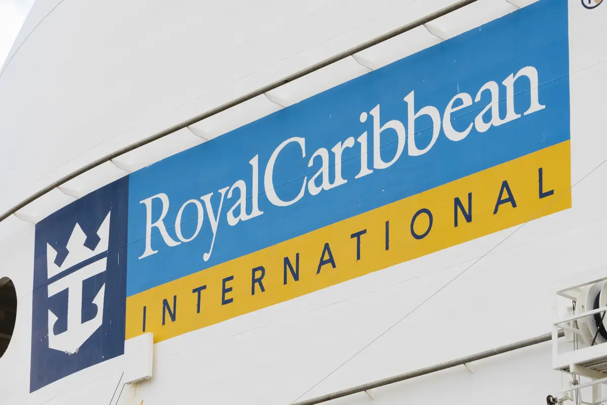 Sign of Royal Caribbean