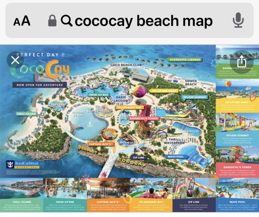 Coco Cay Beach Club ?? - Shore Excursions - Royal Caribbean Blog