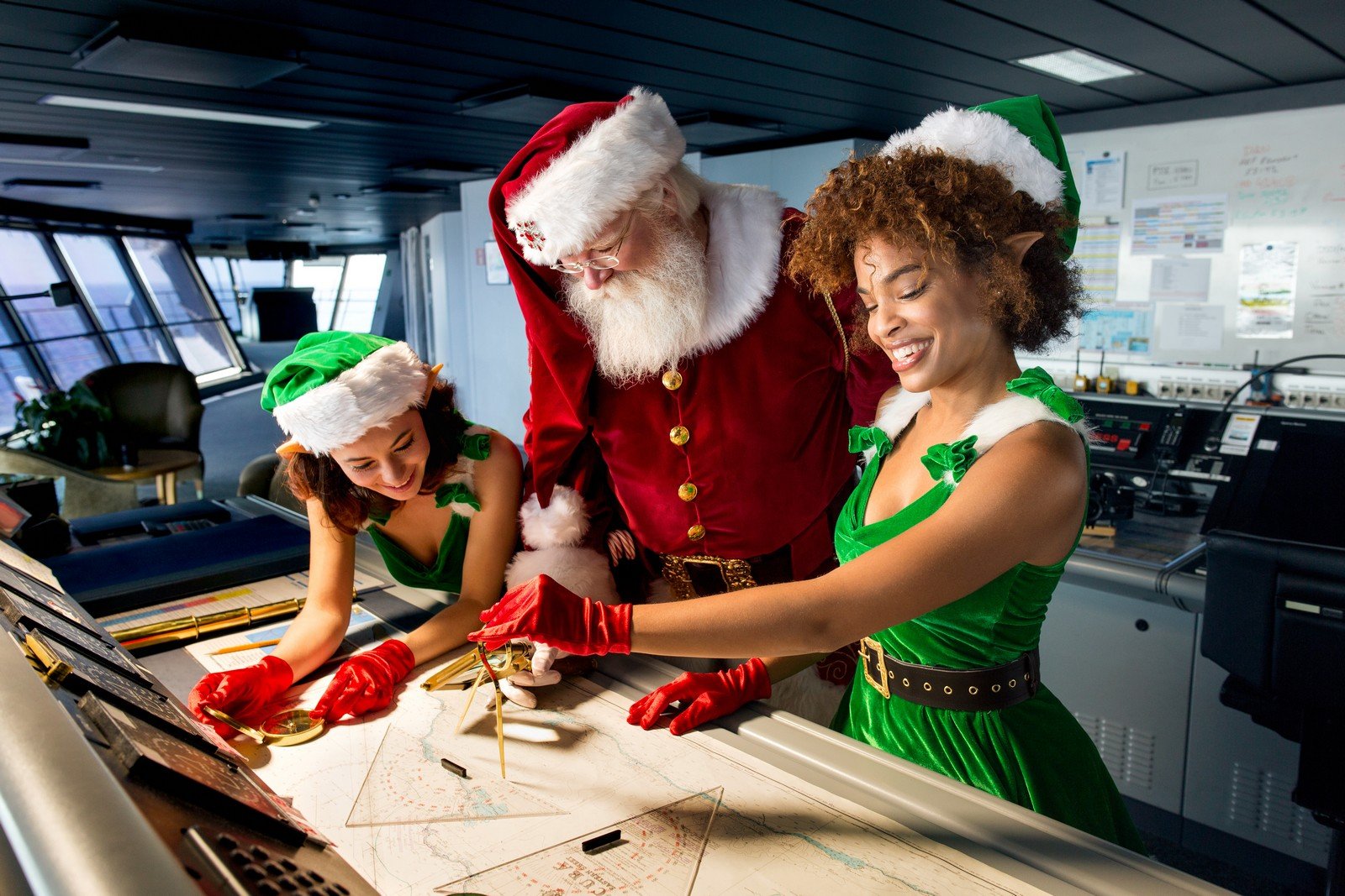 How Royal Caribbean celebrates Christmas and New Years holidays on its