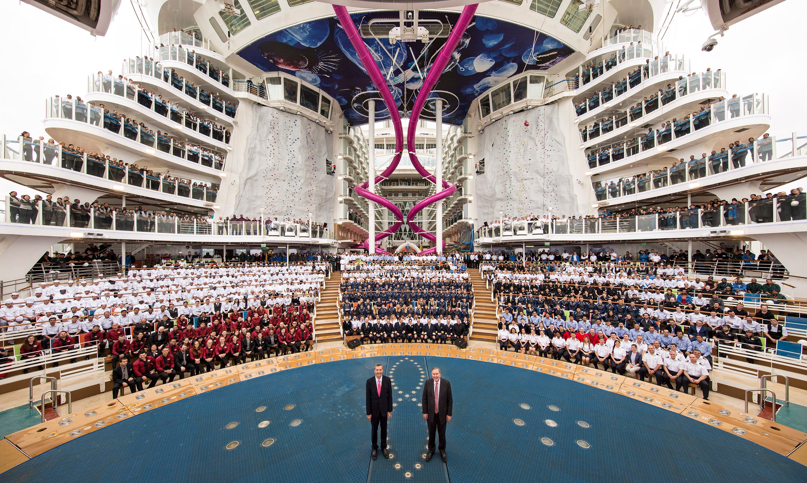 Royal Caribbean takes delivery of Harmony of the Seas | Royal Caribbean