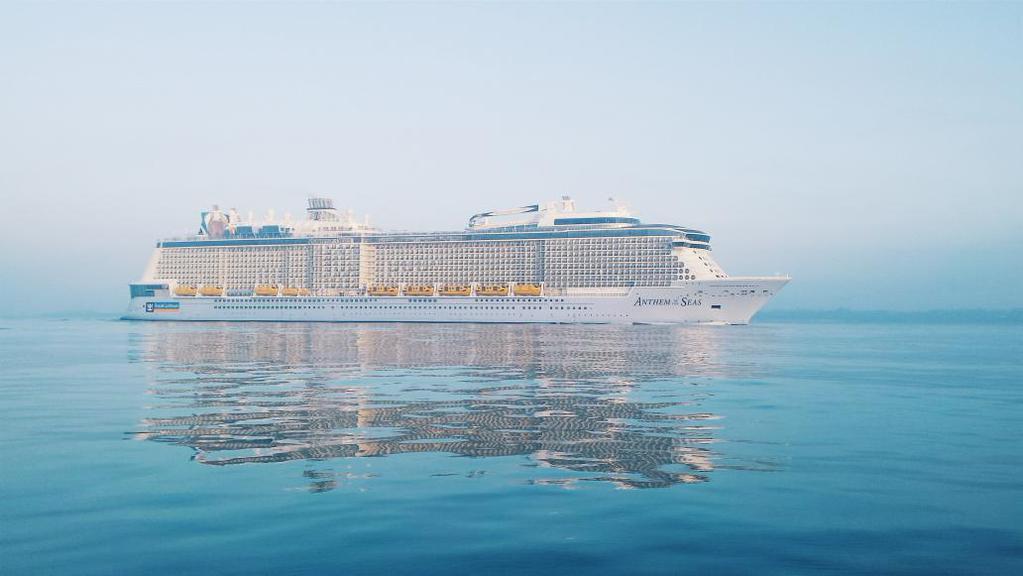 Royal Caribbean's Anthem of the Seas arrives in Southampton Royal