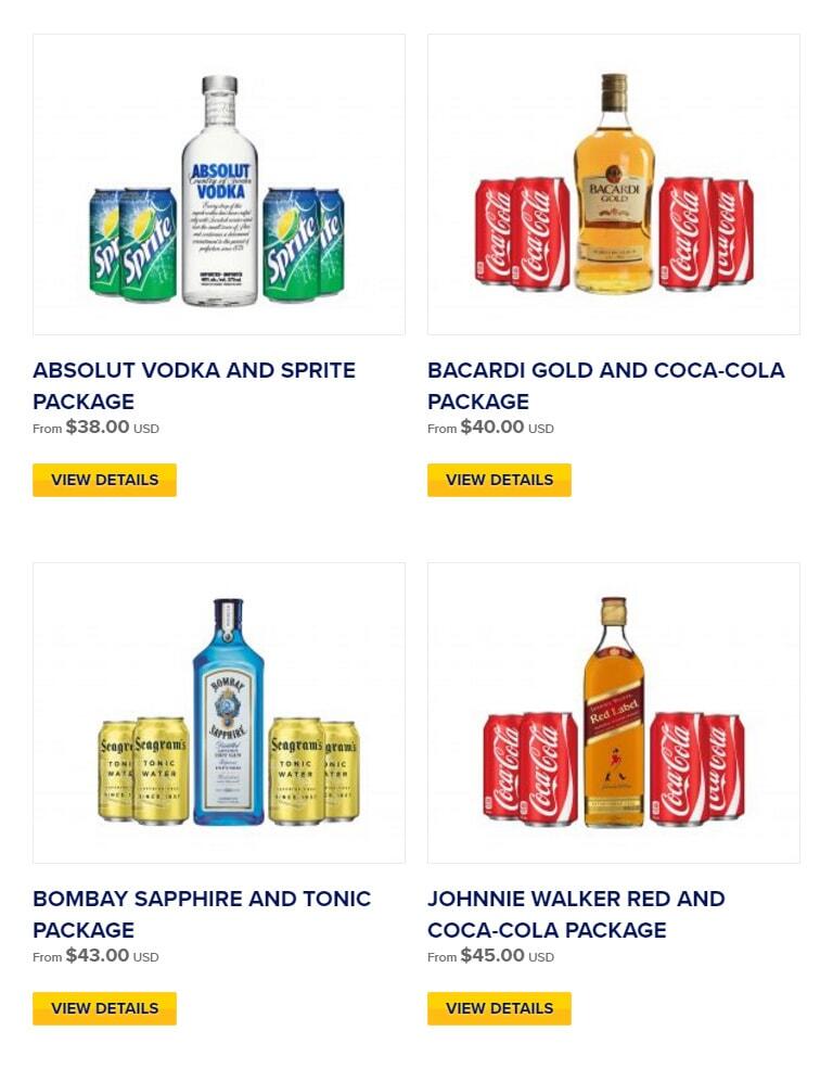 Royal Caribbean adds two new bottled alcohol packages Royal Caribbean