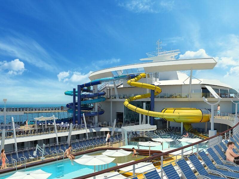 Everything we know about Harmony of the Seas' water slides | Royal ...