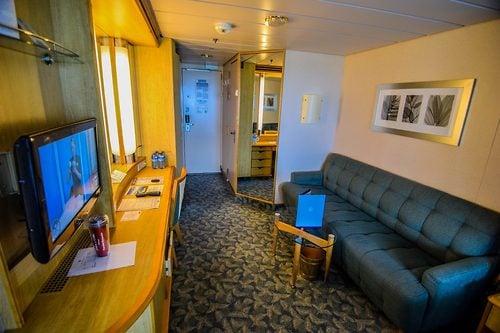 Photo Tour Of Category 6B Spacious Ocean View Stateroom With Balcony On ...