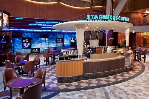 Photos: Starbucks on Royal Caribbean's Wonder of the Seas Cruise Ship