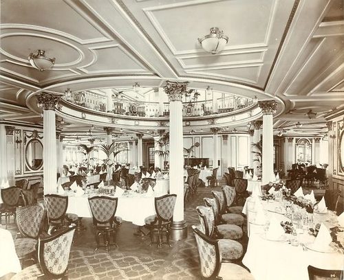 Image result for ocean liner dining room