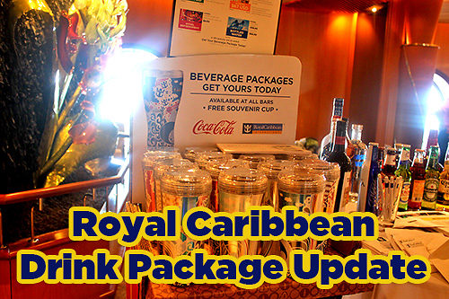 Update to Royal Caribbean's drink packages - Royal Caribbean Blog Podcast