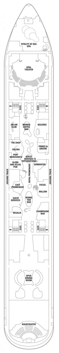 Deck 5 - Allure of the Seas Deck Plans | Royal Caribbean Blog