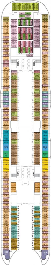 Deck 10 - Harmony of the Seas Deck Plans | Royal Caribbean Blog