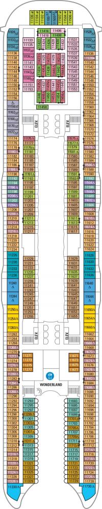 Deck 11 - Harmony of the Seas Deck Plans | Royal Caribbean Blog