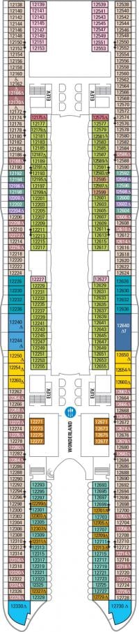 Deck 12 - Harmony of the Seas Deck Plans | Royal Caribbean Blog