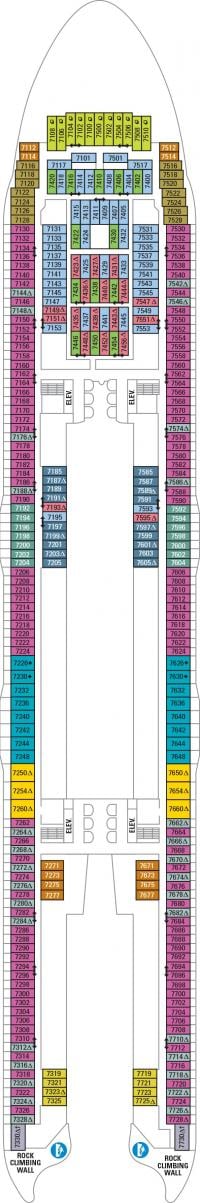 Deck 7 - Harmony of the Seas Deck Plans | Royal Caribbean Blog