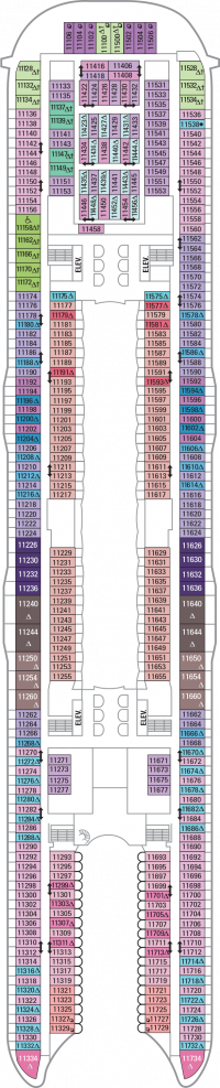 Deck 11 - Symphony of the Seas Deck Plans | Royal Caribbean Blog