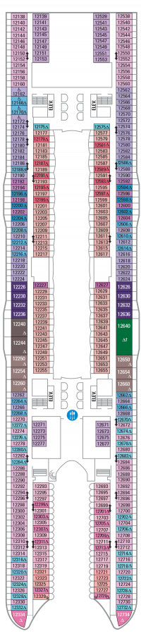 Deck 12 - Symphony of the Seas Deck Plans | Royal Caribbean Blog