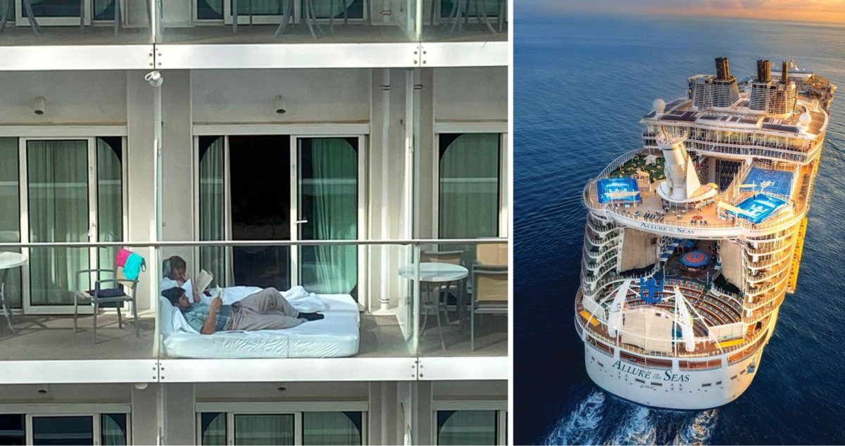 Web cannot resolve if this cruise ship passenger is genius or dumb