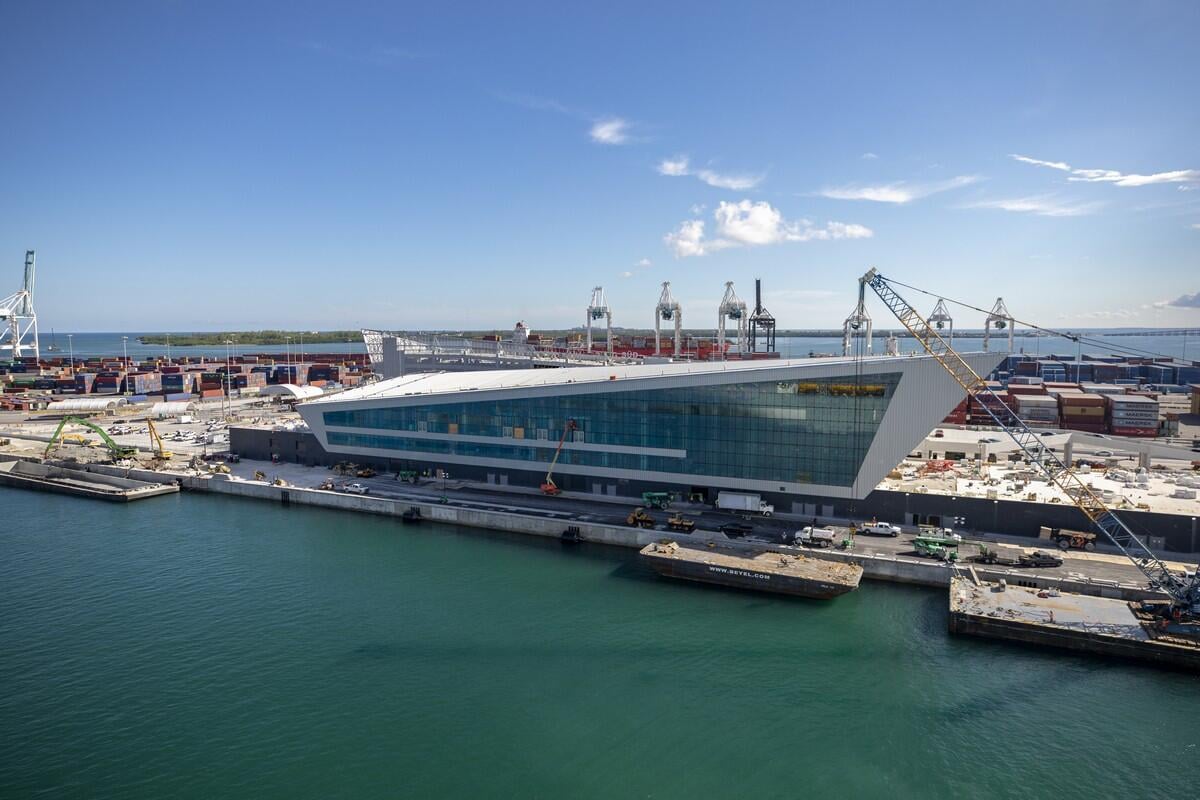 Royal Caribbean Cruise Terminal In PortMiami Photo Report - September ...