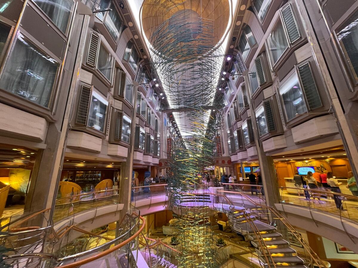 Mall inside Royal Caribbean Ship, waltermb