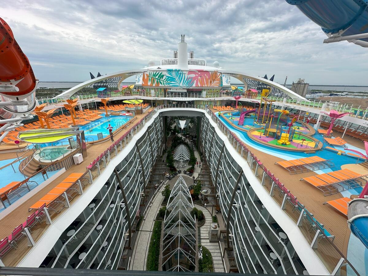 Utopia of the Seas preview Sneak peek photos of Royal Caribbean's