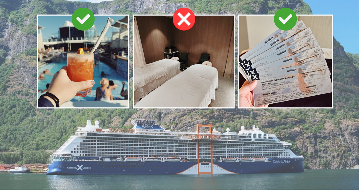 Cruise Ship Additional Prices Price Splurging On