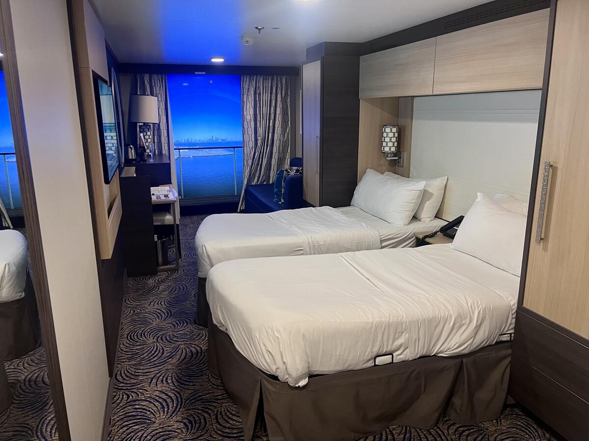 I stayed in the cheapest virtual balcony cabin on Royal Caribbean's ...