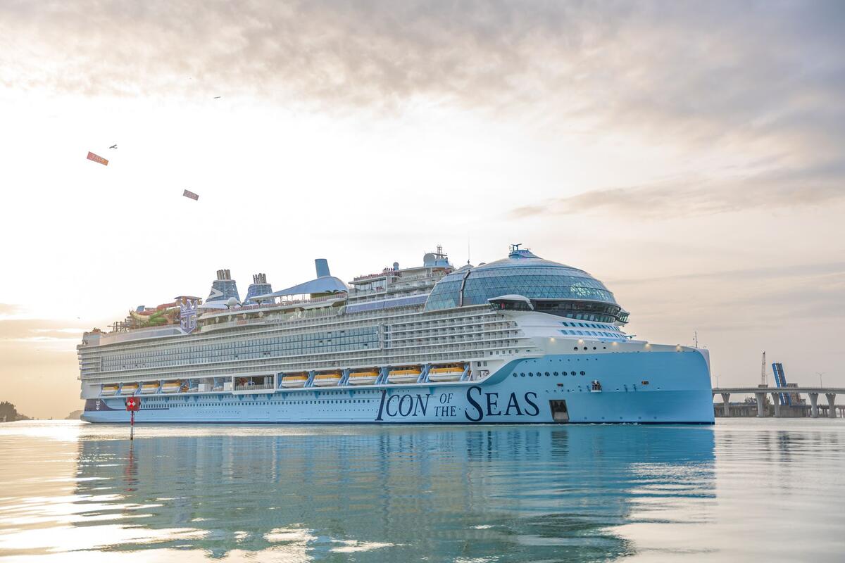 The World's New Biggest Cruise Ship, Royal Caribbean's Icon Of The Seas ...