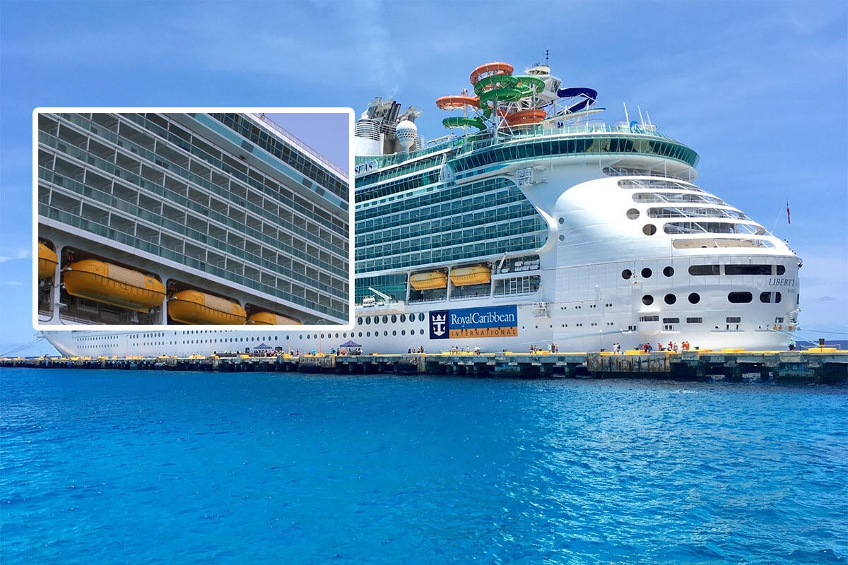 ‘Drunk’ cruise ship passenger jumps off balcony on a Royal Caribbean cruise in entrance of his household