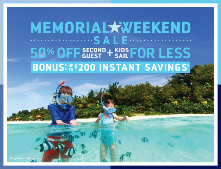 Royal Caribbean's Memorial Day Sale offers up to 200 bonus instant