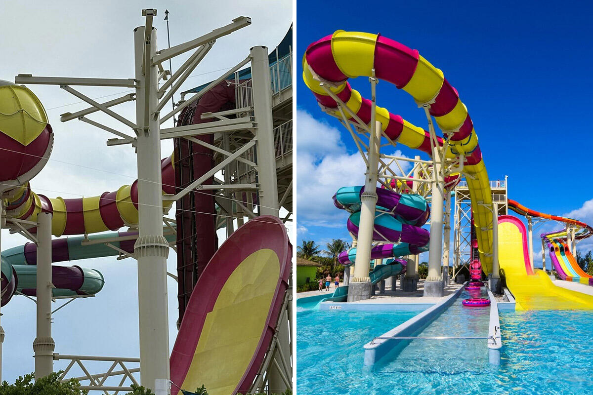 Is Royal Caribbean Adding New Waterslides To Its Private Island Royal Caribbean Blog