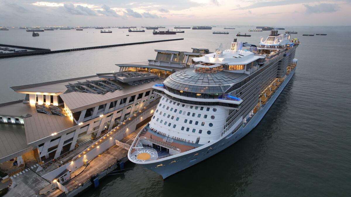 Royal Caribbean cruise passenger goes overboard after allegedly sitting