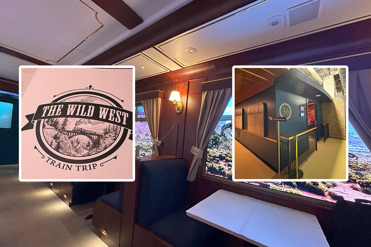 Royal Caribbean's immersive train car restaurant brings the Old West ...