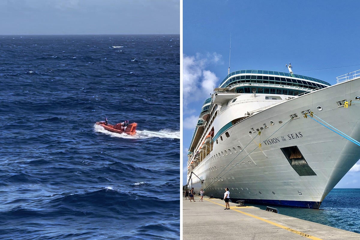 Passenger reported overboard from Royal Caribbean cruise ship, passengers say