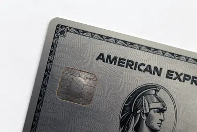 AmEx card corner