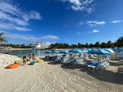 Independence of the Seas as seen from Harbor Beach